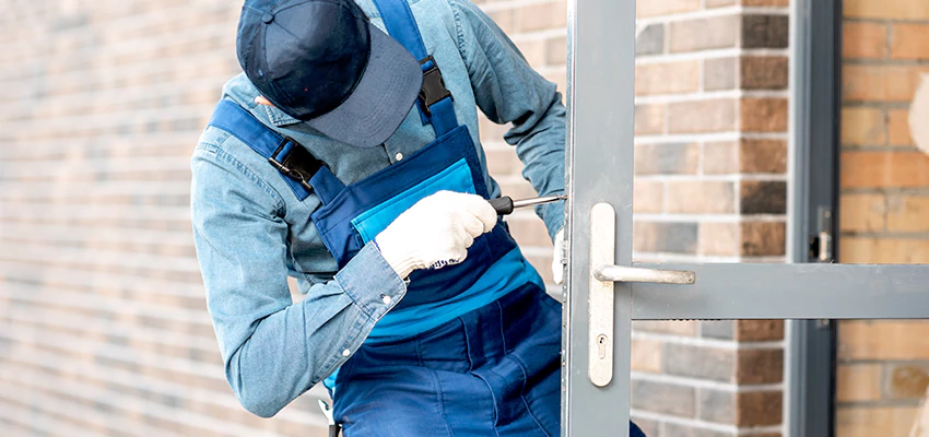 Pivot Storefront Door Locks Installation in Madera, California